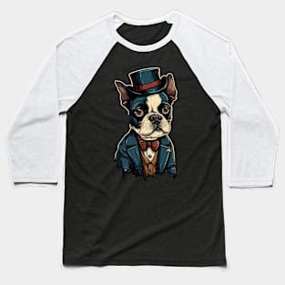 Boston Terrier Art Gift. This is for Boston terrier Lovers. Baseball T-Shirt